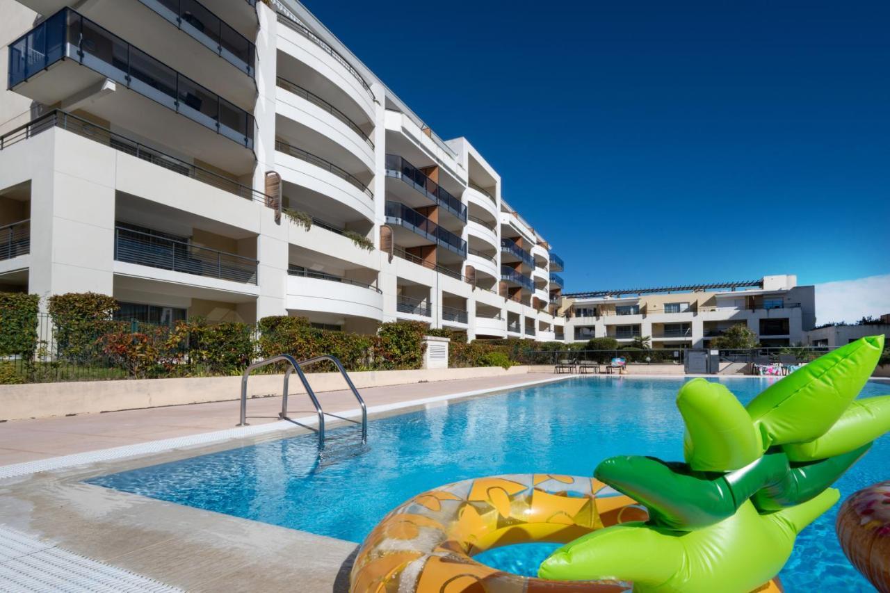 Nemea Appart Hotel Le Lido Cagnes Sur Mer Luaran gambar