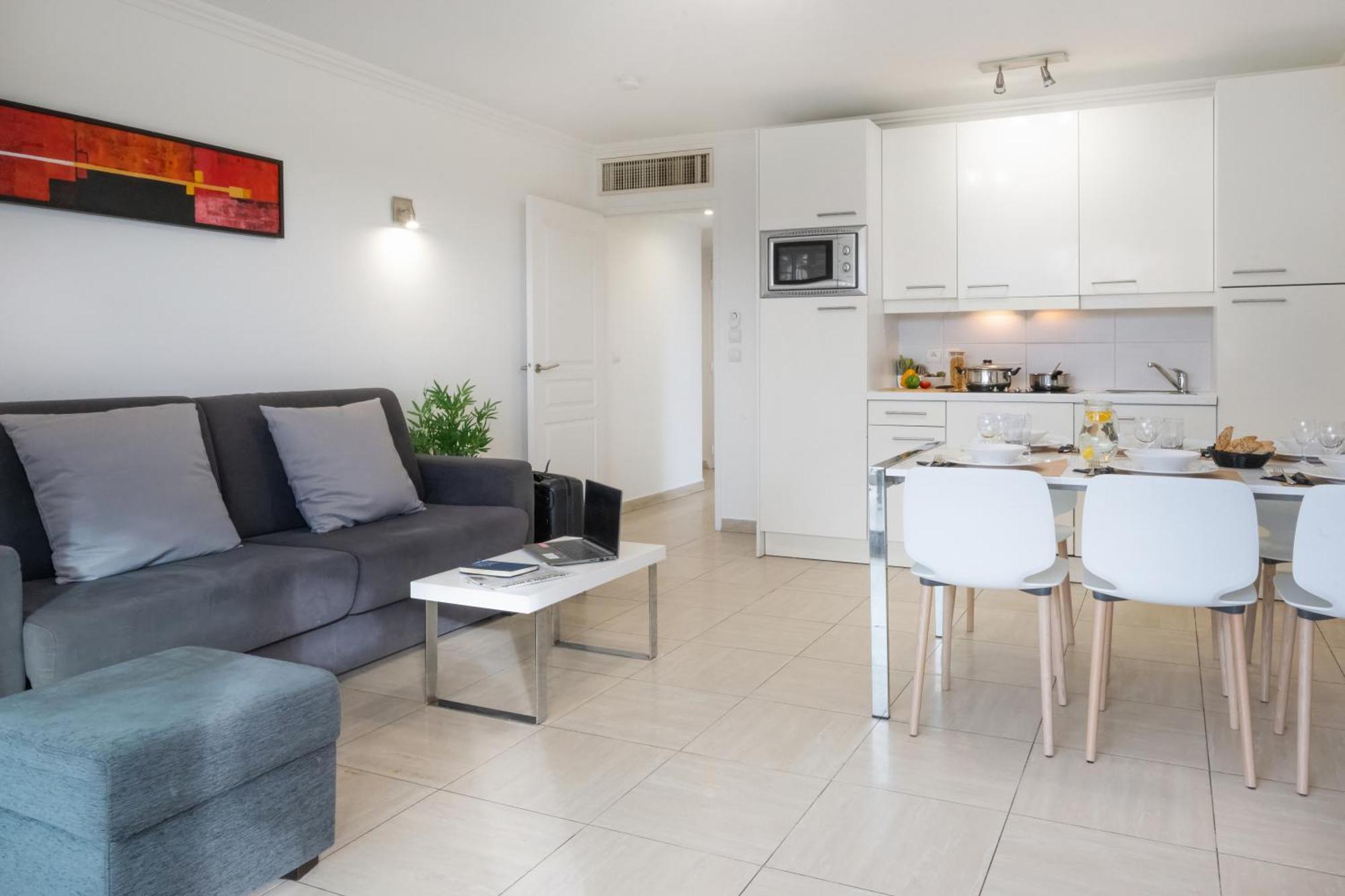 Nemea Appart Hotel Le Lido Cagnes Sur Mer Luaran gambar